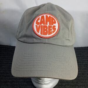 Polar Camp Vibes Patch Dad Hat Tan